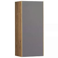 Шкафчик Акватон Сохо 35*80 Графит Софт/Дуб Веллингтон