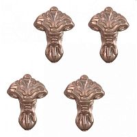 Комплект ножек к ванне Ретро бронза (4 шт)