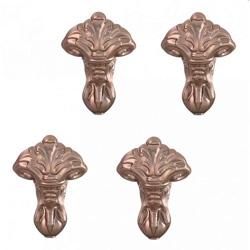 Комплект ножек к ванне Ретро бронза (4 шт)