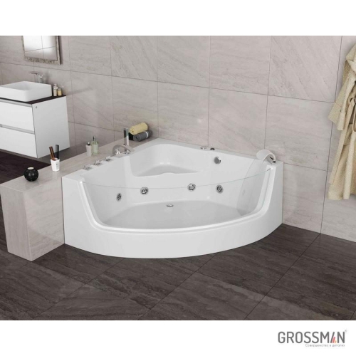 Ванна Grossman GR-13513-1 (15000-1) 135*135, 150*150 гидромассажная фото 3