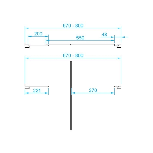 Душевая дверь RGW PA-02 NEW 70, 80, 90, 100, 120 стекло прозрачное, шиншилла фото 2