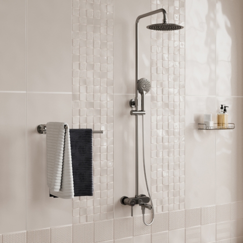 Душевая система Wasserkraft A14201 никель фото 5