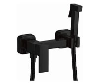 Смеситель с гигиеническим душем Haiba HB5513-7  черный
