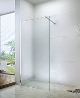 Душевая стенка Berges Sky 80, 90, 100, 110, 120, 140 профиль хром, черный