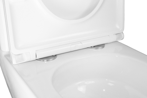 Унитаз напольный безободковый, смыв Торнадо Azario Joy AZ-2168-UQ3 с сидением микролифт фото 8