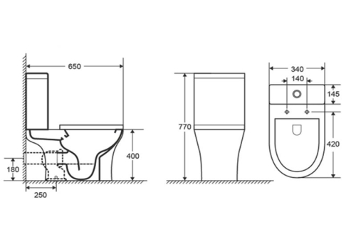 Унитаз напольный безободковый Aquatek Optima AQ4412-00 смыв Торнадо фото 8