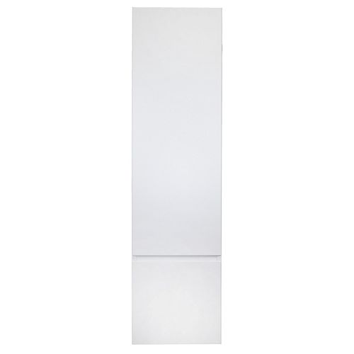 Пенал Azario Velluto 40 белый матовый