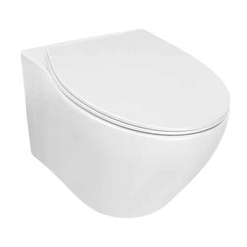 Унитаз подвесной безободковый Azario Keras AZ-99046W фото 2