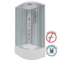 Душевая кабина Niagara Классик NG-2310-14LF 120*80*215 высокий поддон(40см),стекло матовое