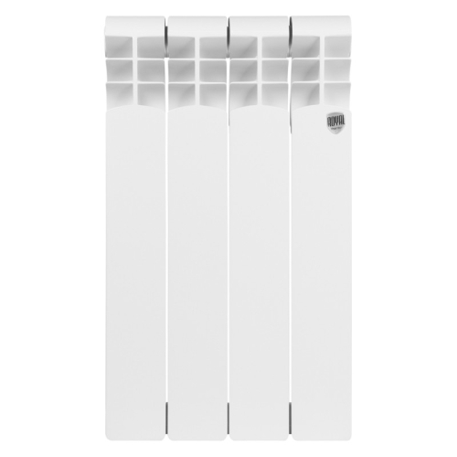 Радиатор Royal Thermo Monoblock A 500 2.0 - 4/6/8/10/12 секц. алюминиевый белый фото 2