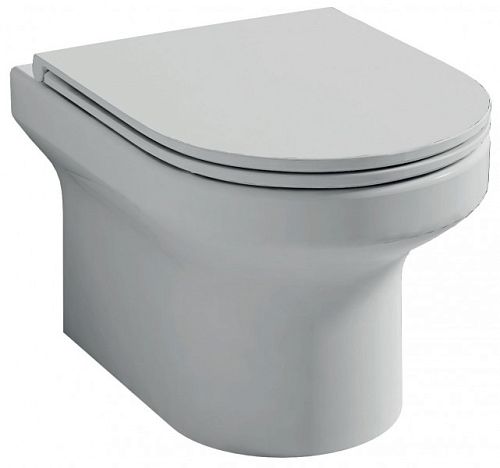 Унитаз подвесной безободковый Jacob Delafon Elite EDX114RU-00, сидение микролифт