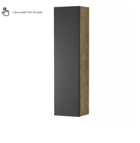 Модуль для зеркала Aquaton Терра 24, 35 Дуб Кантри/Антрацит