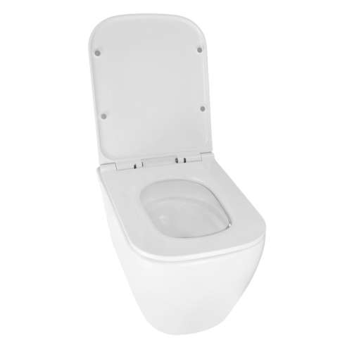 Унитаз подвесной безободковый Azario Legenda AZ-2305AS, смыв Торнадо фото 2