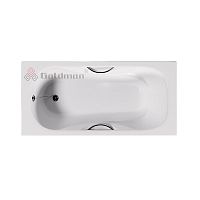 Ванна Goldman Donni 170, 180*80 с ножками и ручками