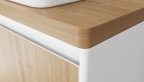 Столешница Velvex invisible line IL 60, 70, 80, 90, 100 белая, шатанэ