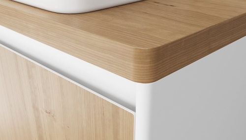 Столешница Velvex invisible line IL 60, 70, 80, 90, 100 белая, шатанэ