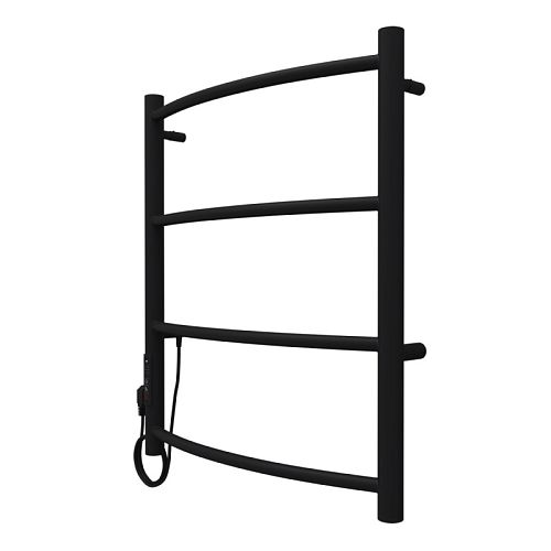 Полотенцесушитель электрический Azario Verona 50*60, 50*80 черный (диммер слева)