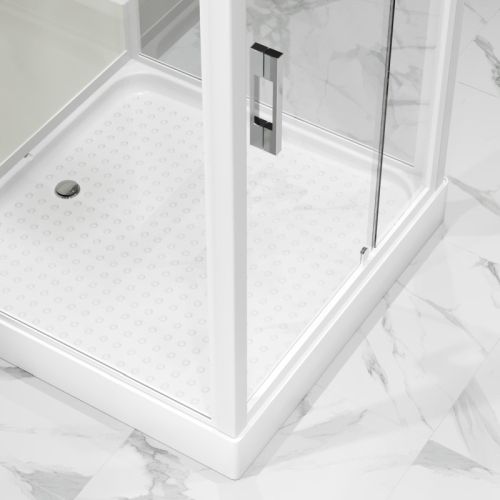 Душевая кабина Niagara Стандарт ST90/15Q 90*90*215 квадрат,поддон 15см,распашная,проф.белый фото 3