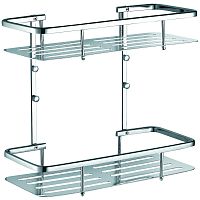 Полка Azario AZ-835-2 прямоугольная двухэтажная