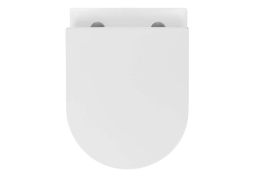 Унитаз подвесной безободковый Aquatek Классик AQ1112T-00 Tornado, сидение м/л фото 3