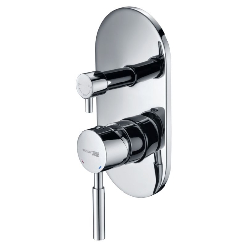 Встроенный смеситель для ванны на 2 положения Wasserkraft Main 4141 хром