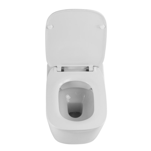 Унитаз подвесной Belbagno Albano безободковый, сиденье микролифт BB903SC фото 5