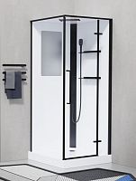 Душевая кабина ESBANO ESM-QUADRO-90 R с гидромассажем
