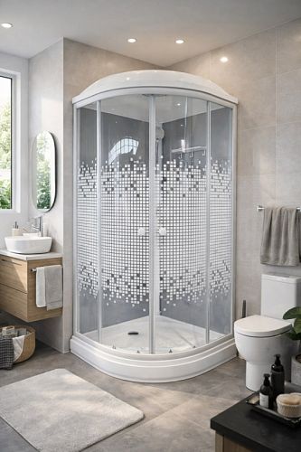 Душевая кабина Triton Пиксель М4 90*90 низкий поддон