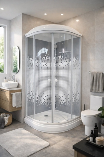 Душевая кабина Triton Пиксель М4 90*90 низкий поддон