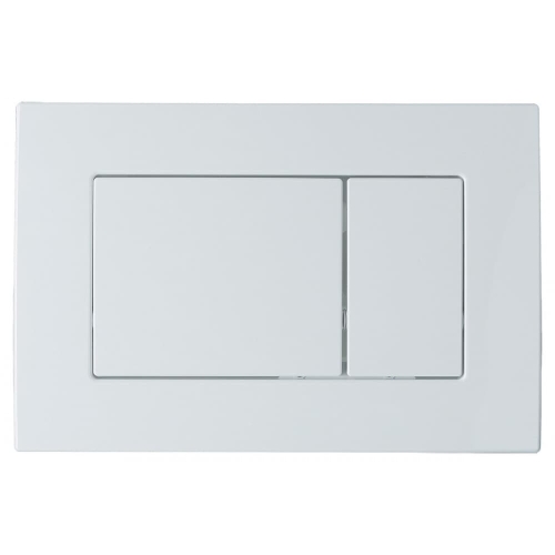 Инсталяция Berges Wasserhaus Atom410 кнопка белая, хром, черная фото 2