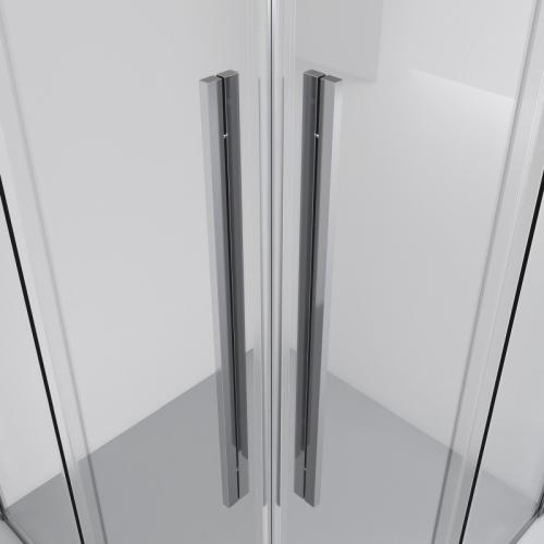 Душевое ограждение Niagara Нова/Nova NG-6622(6623, 6624)-34 80*80, 90*90, 100*100 стекло прозрачное фото 7