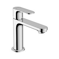 Смеситель для раковины Hansgrohe Rebris S 100 со сливным гарнитуром хром 72517000