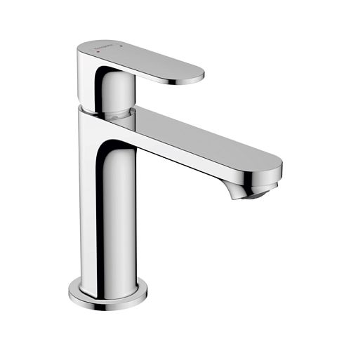 Смеситель для раковины Hansgrohe Rebris S 100 со сливным гарнитуром хром 72517000