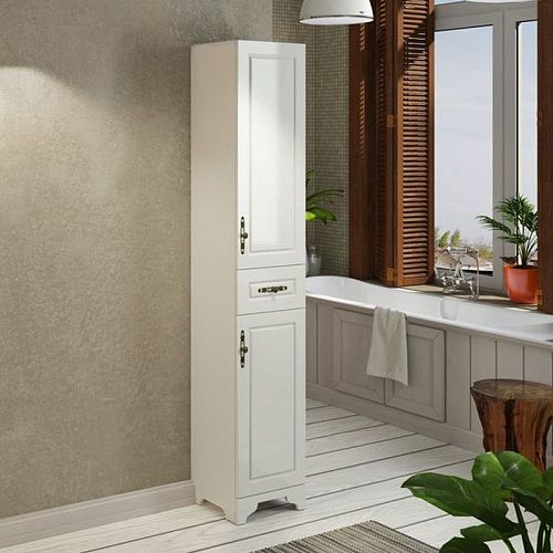 Шкаф-колонна Comforty Севилья-35 слоновая кость