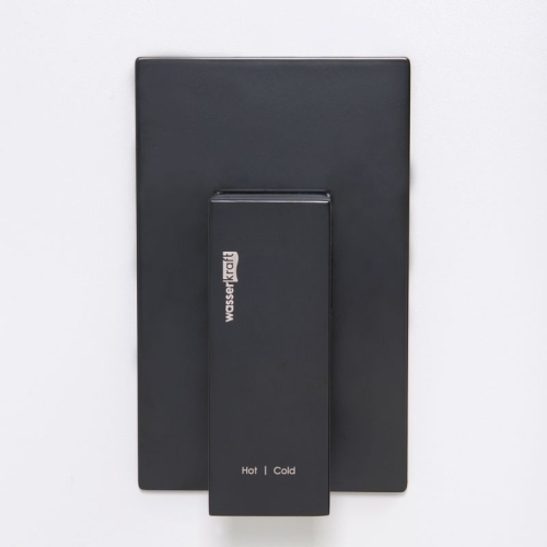 Встроенный смеситель для душа Wasserkraft Abens 2051 чёрный Soft-touch фото 2