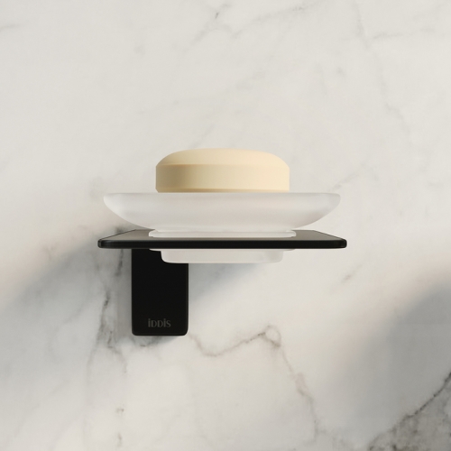 Мыльница Iddis Slide черная фото 3