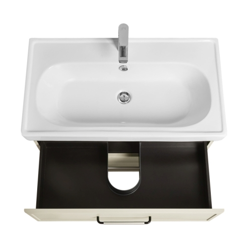 Тумба с раковиной Aquaton Нео-Классика 85 Белый камень фото 4