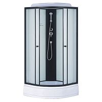 Душевая кабина Loranto CS-881EC26TM/W-90 88*88, средний поддон