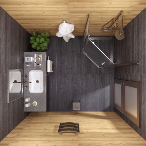 Душевое ограждение Triton Дека-Хром 90*90, 100*100 стекло прозрачное фото 7