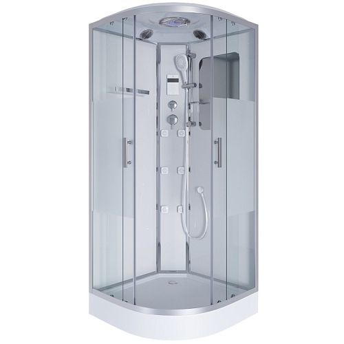 Душевая кабина Niagara Ультра Ultra NG-302-01 100*100*220 низкий поддон(16см),стекло матовое