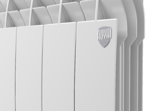 Радиатор Royal Thermo Biliner Alum 500 - 4/6/8/10/12 секц. алюминиевый белый фото 5