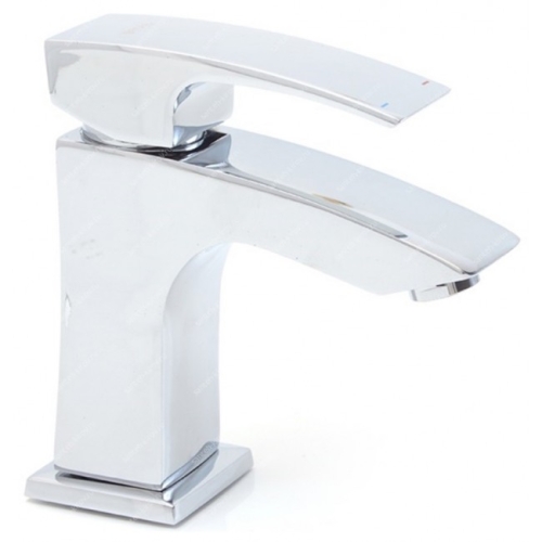 Смеситель для раковины Gappo Jacob G1007-7 белый/хром