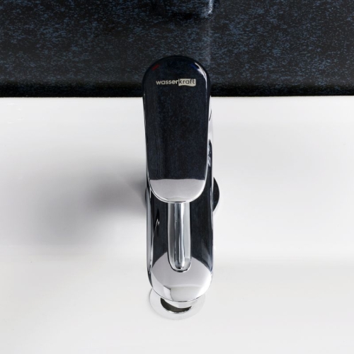 Смеситель для умывальника Wasserkraft Vils 5603 хром фото 4