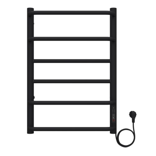 Полотенцесушитель электрический Azario Milan 40*60, 50*80 черный фото 2
