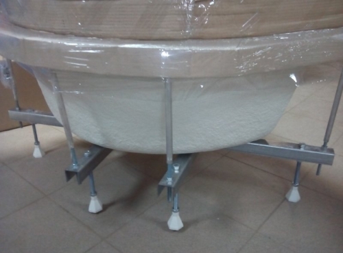 Душевое ограждение Triton Стандарт Б 90*90 высокий поддон фото 4