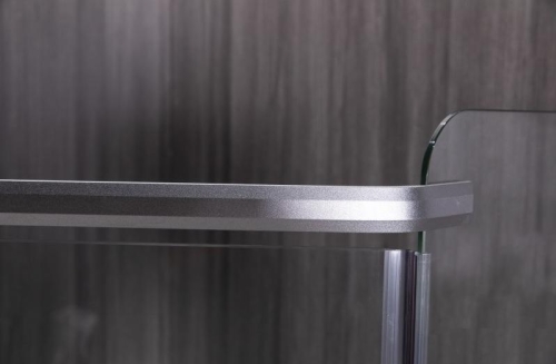 Душевое ограждение ESBANO 8160(8170) 90*90, 100*100 стекло прозрачное, низкий поддон фото 3