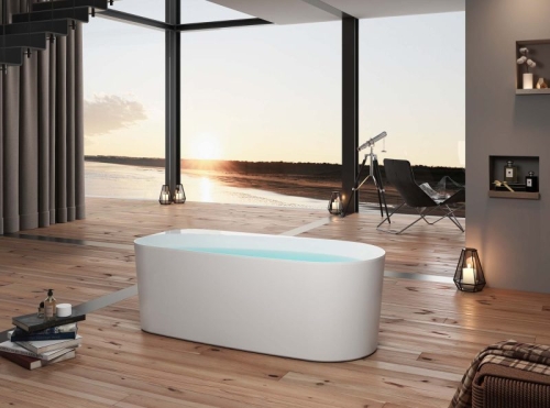 Ванна акриловая Aquatek Прима AQ-1115780 170*80, ножки, сифон фото 4