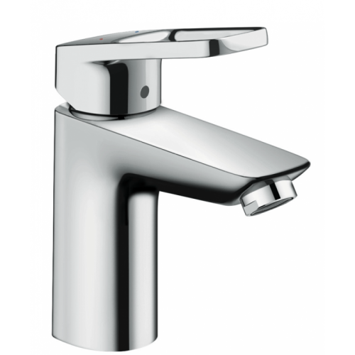 Смеситель для раковины Hansgrohe Logis Loop 71151000, хром, со сливным гарнитуром