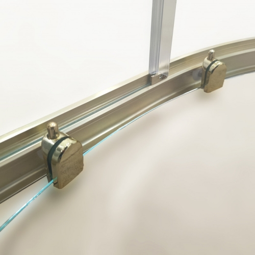 Душевое ограждение Triton Альфа-Голд 90*90, прозрачное стекло фото 7