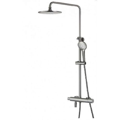 Душевая система с термостатом Lemark Bronx LM3772GM
